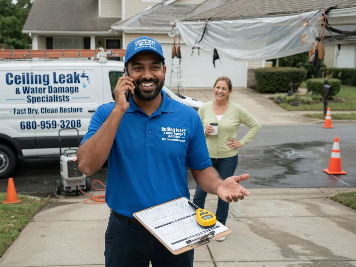 Ceiling Leak Cleanup Brisbin, PA FAQs