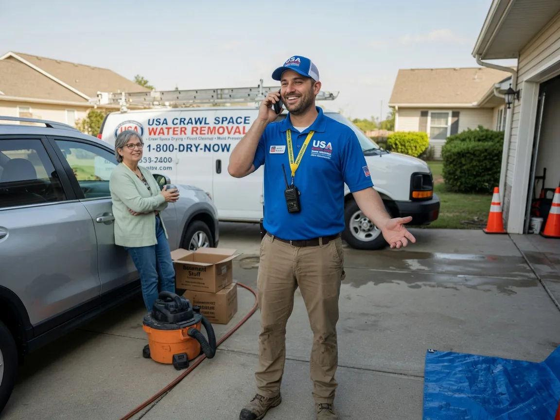 Crawl Space Water Removal Brisbin, PA FAQs